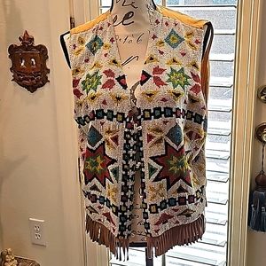 Beaded vest